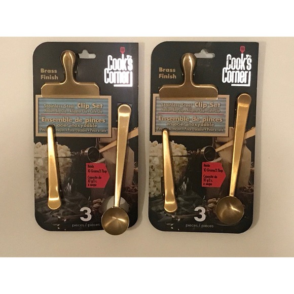 6 Pieces Heavy Duty Bag Clips for Organizing Kitchen Coffee Measuring Spoon - Picture 13 of 13